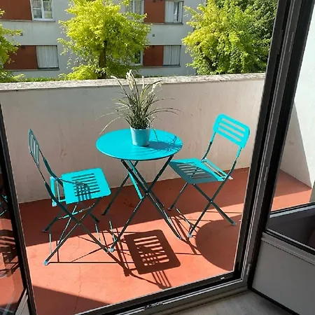 Confortable Proche Disneyland Paris 34 M² Balcon